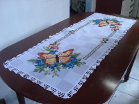 caminho de mesa borboleta